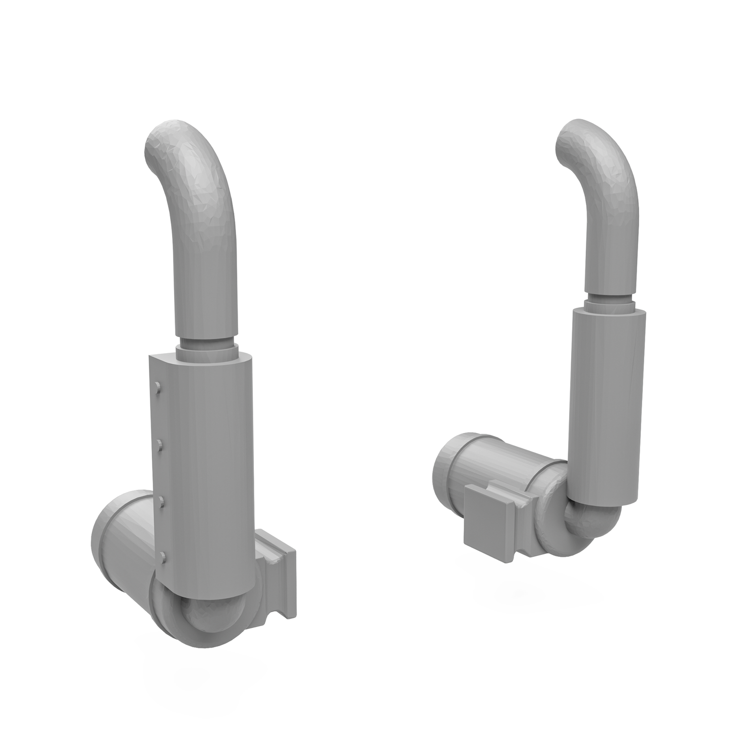 Semi-Truck Exhaust Charm