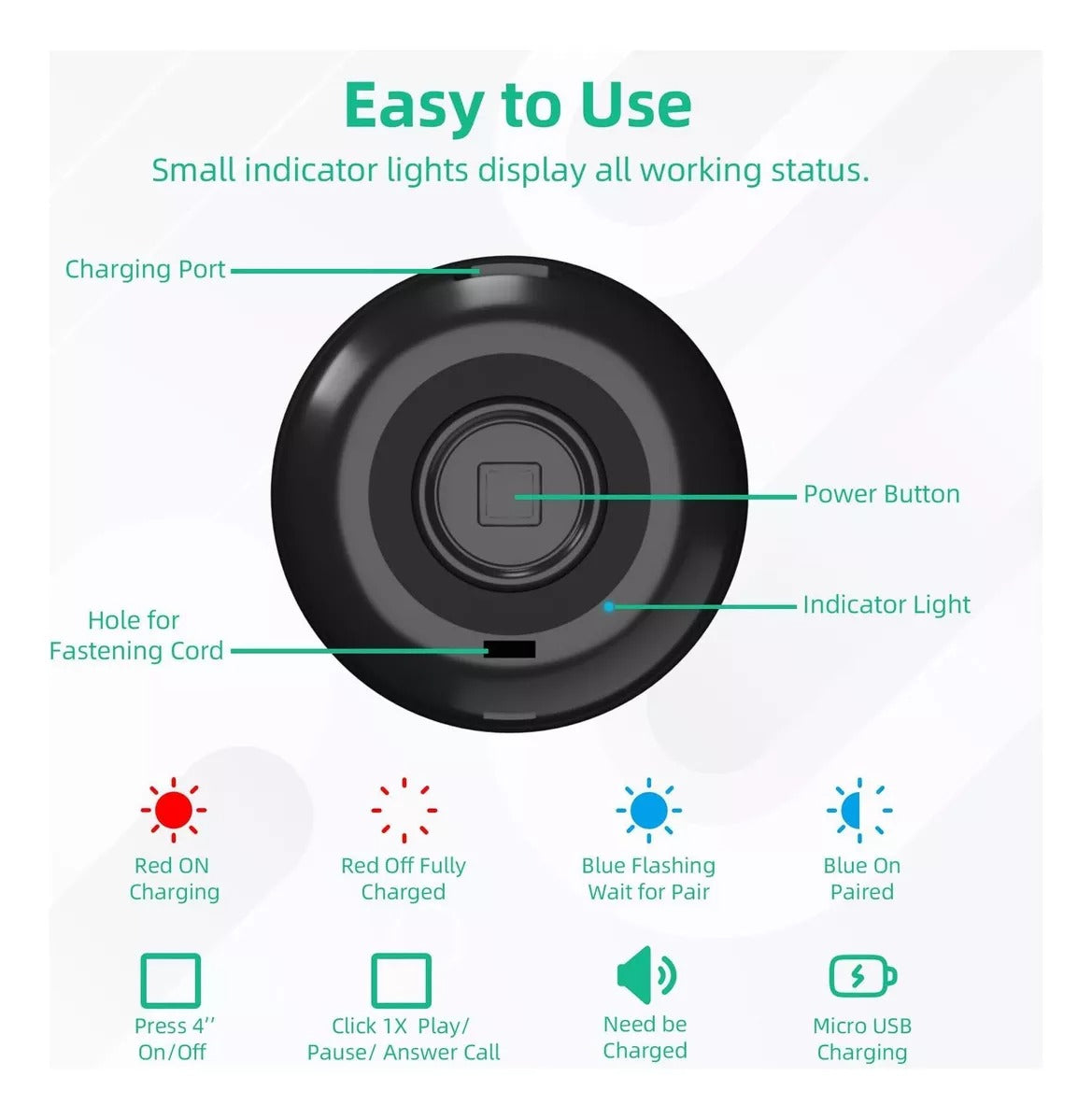 Mini Speaker Charm
