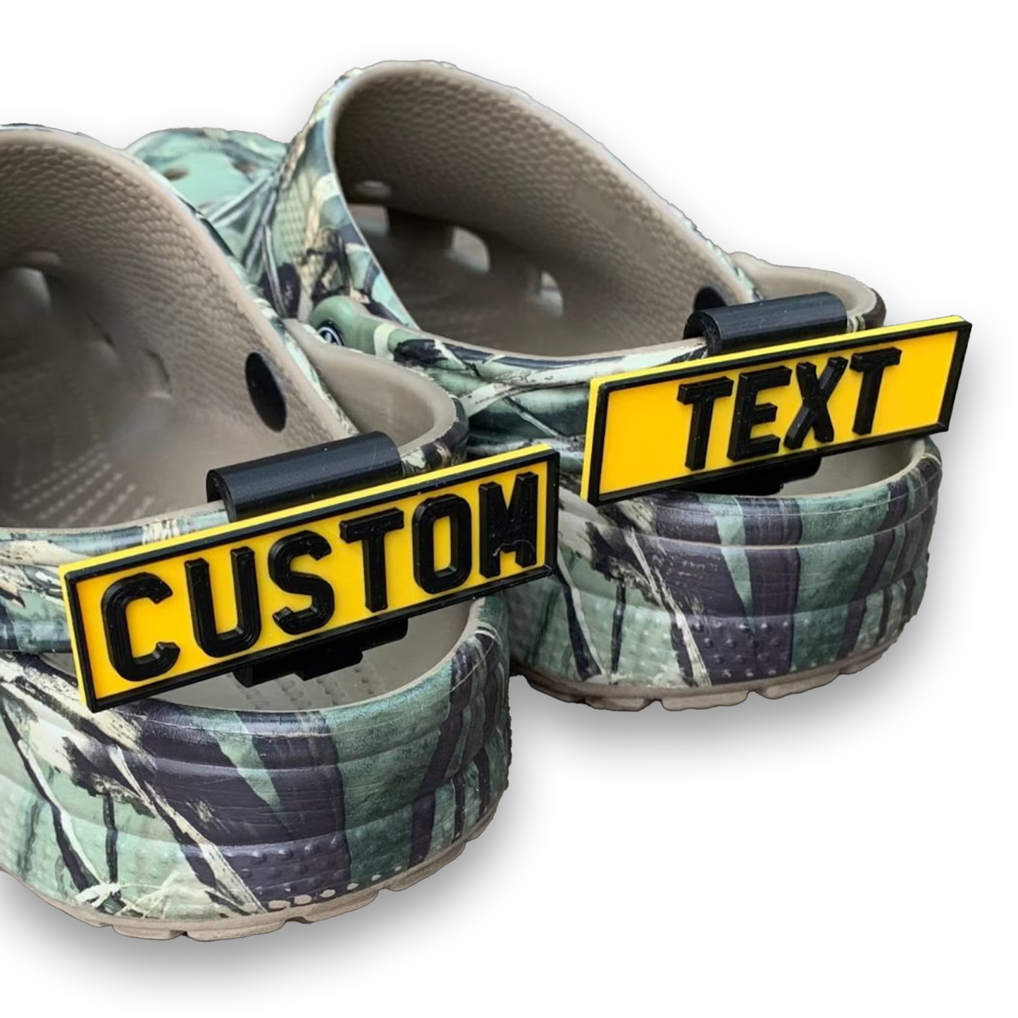 Custom License Plate Attachment