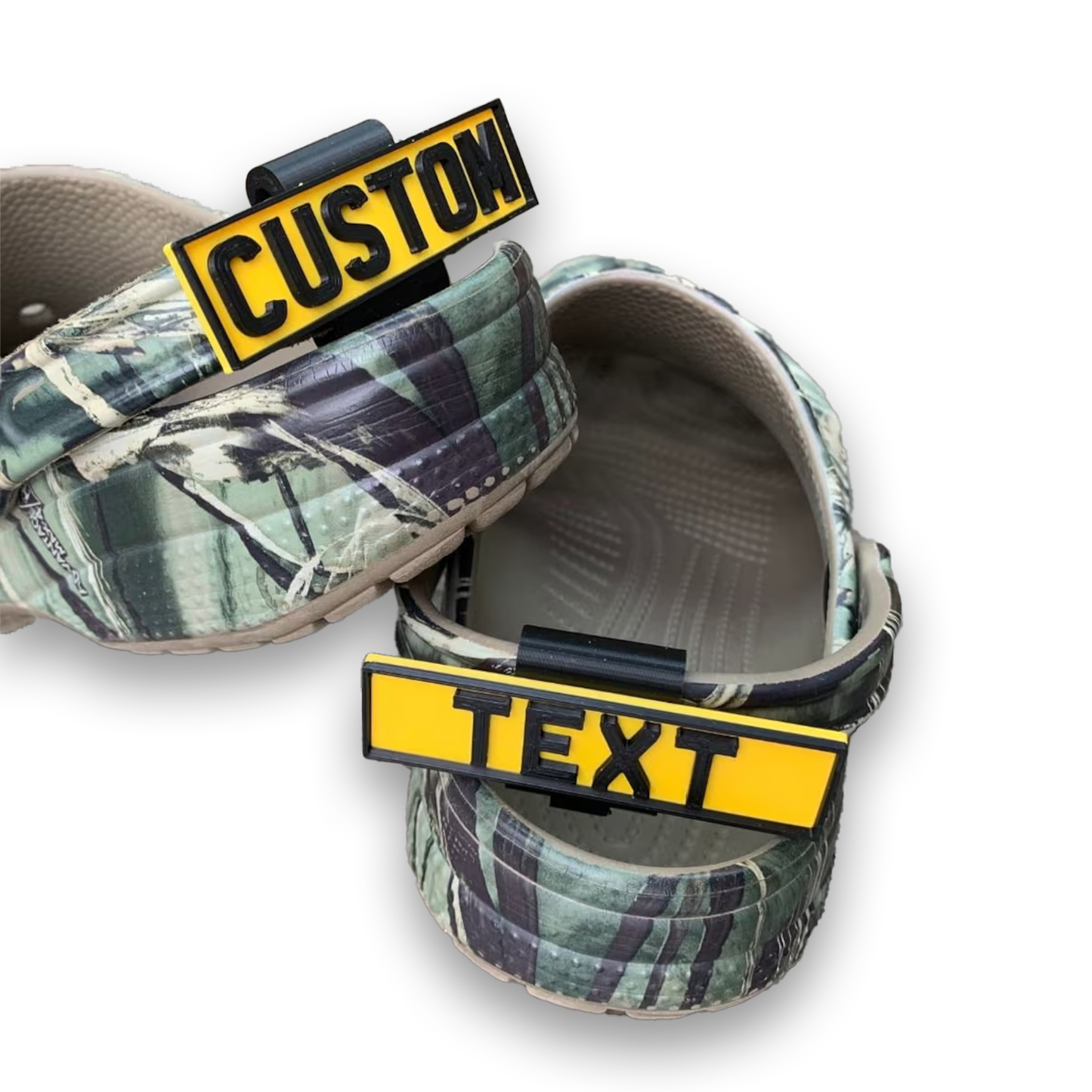 Custom License Plate Attachment