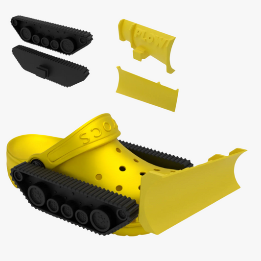 Bull Dozer Set for Crocs