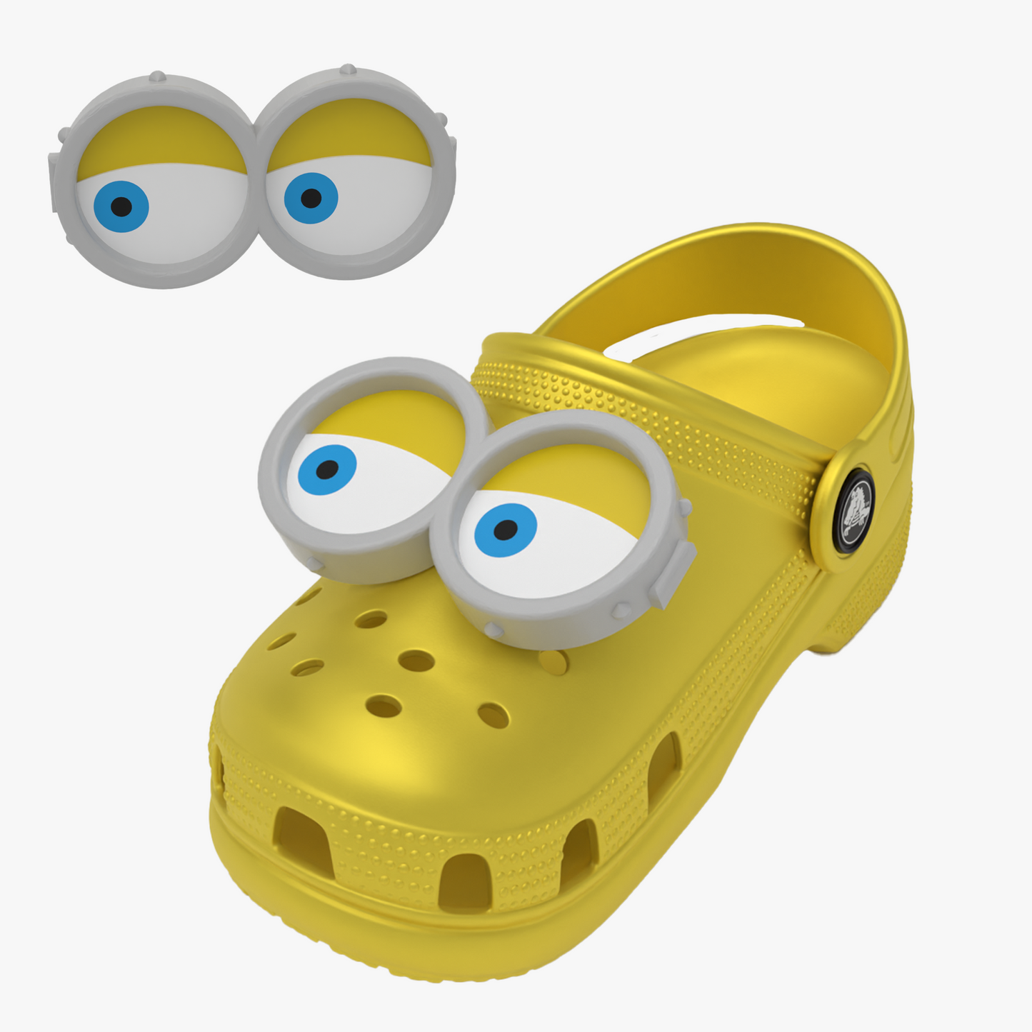 Minion Goggle Charm for Crocs