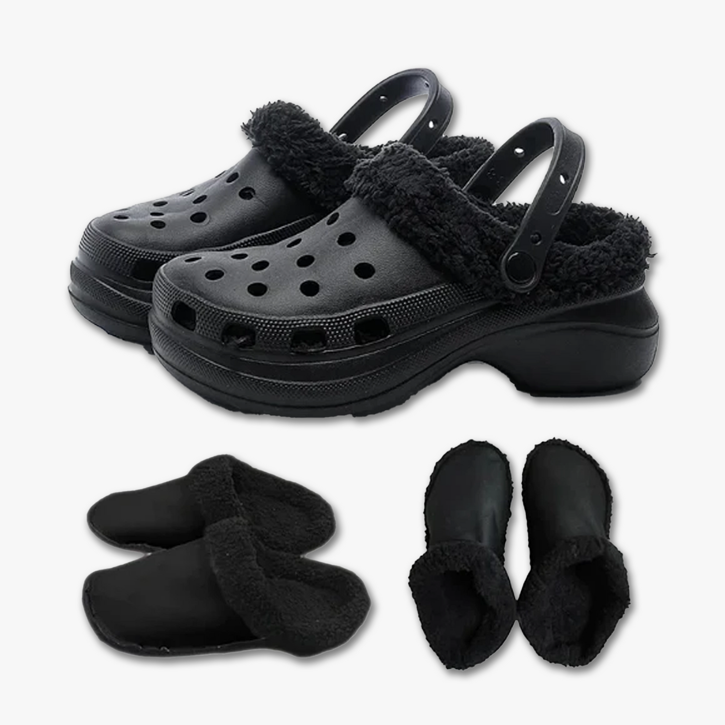 Fuzzy mens crocs on sale